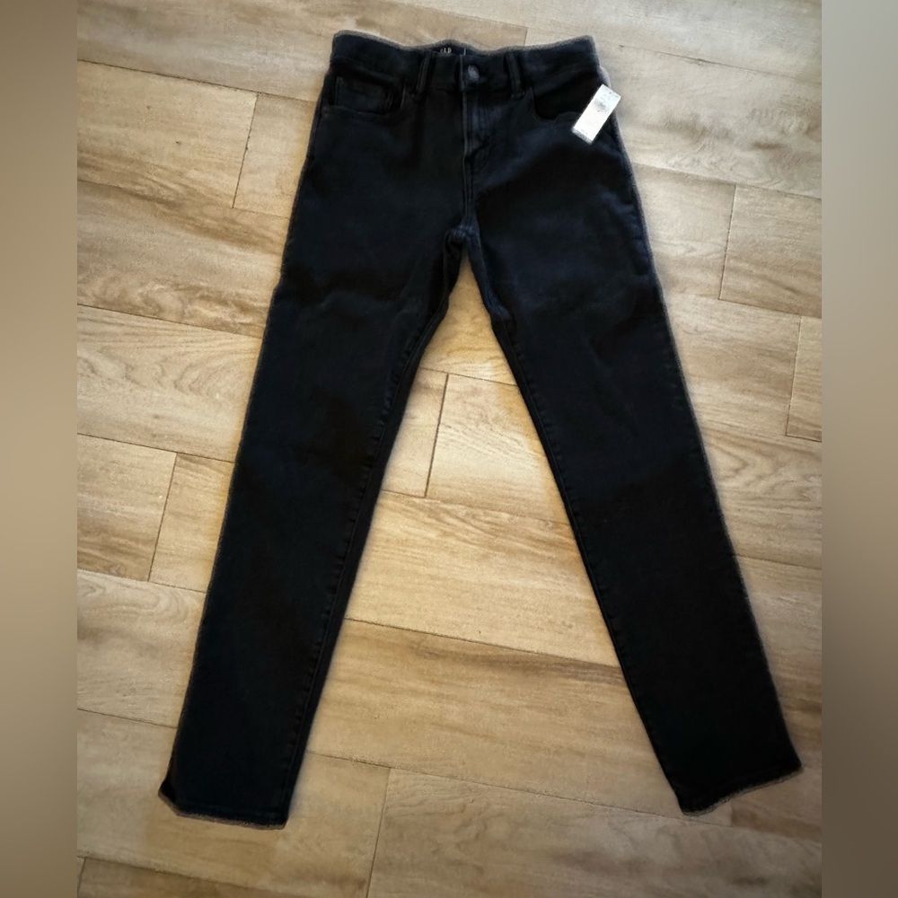 GAP Boys black denim. Size 14.